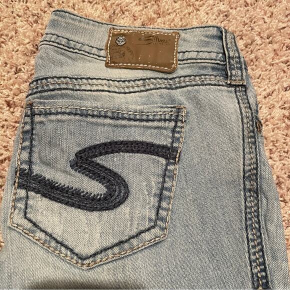 Silver Jeans Suki Capri Size 27 - Picture 2 of 8